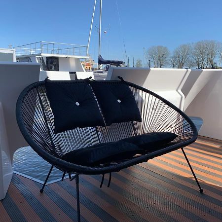 Appartamento Amber Houseboat Świnoujście Esterno foto