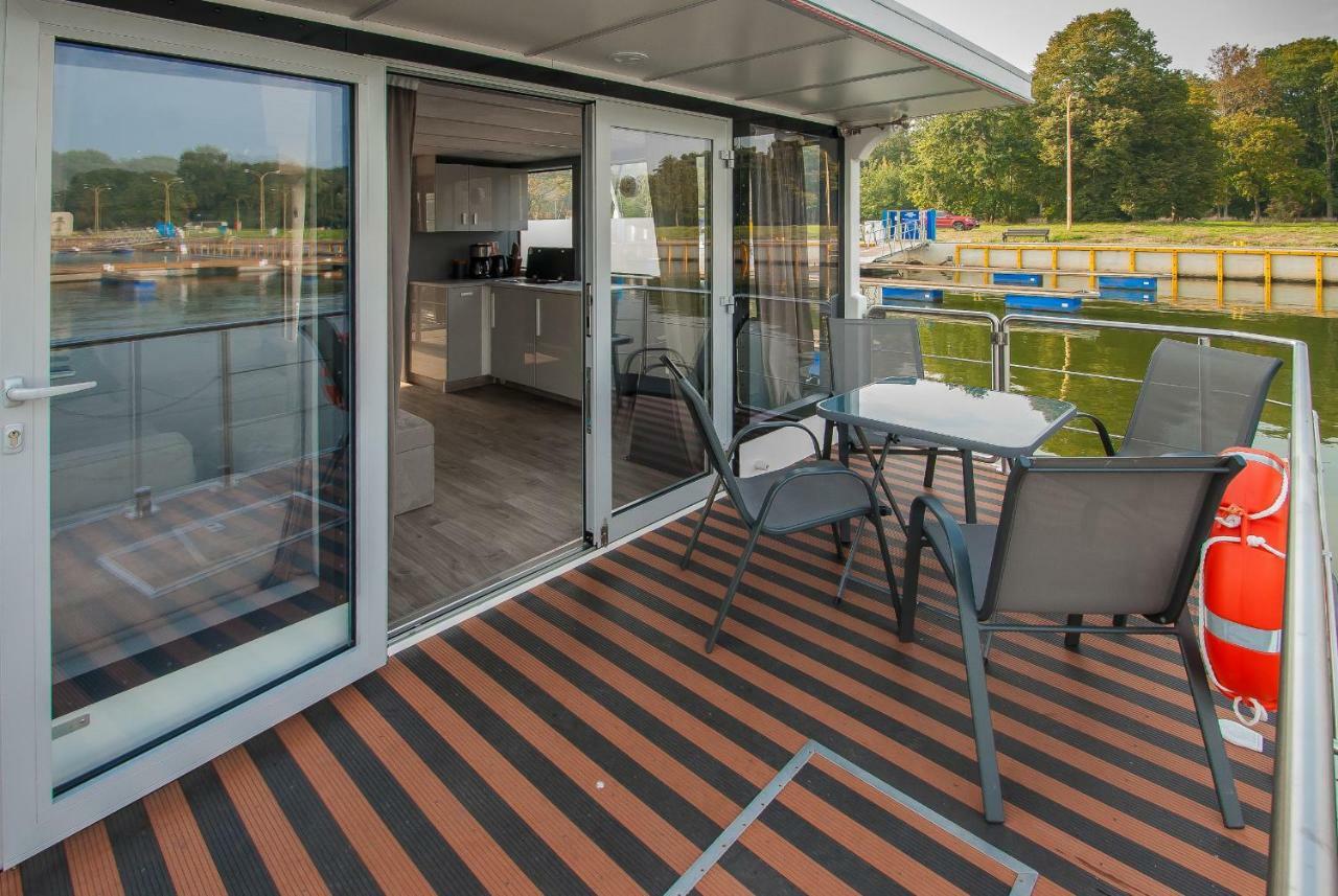 Appartamento Amber Houseboat Świnoujście Esterno foto