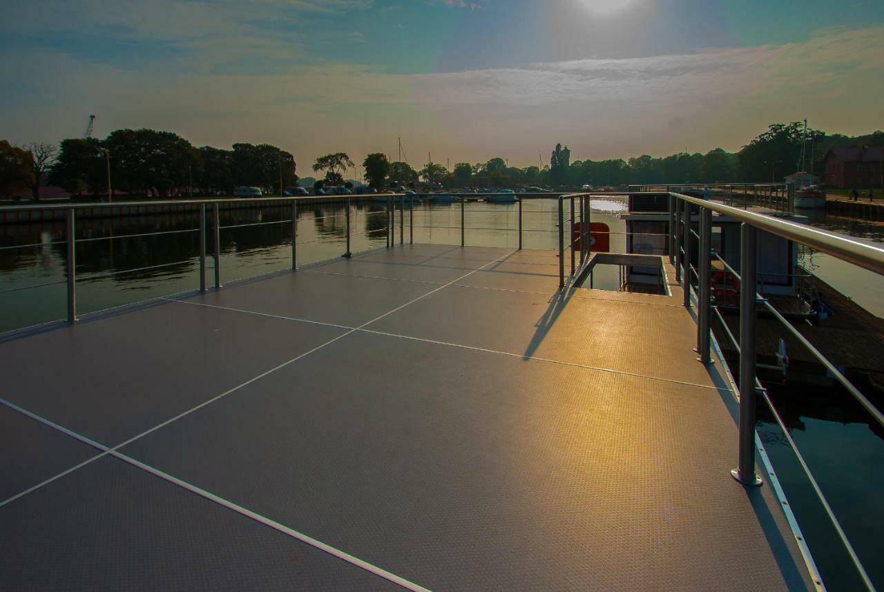 Appartamento Amber Houseboat Świnoujście Esterno foto